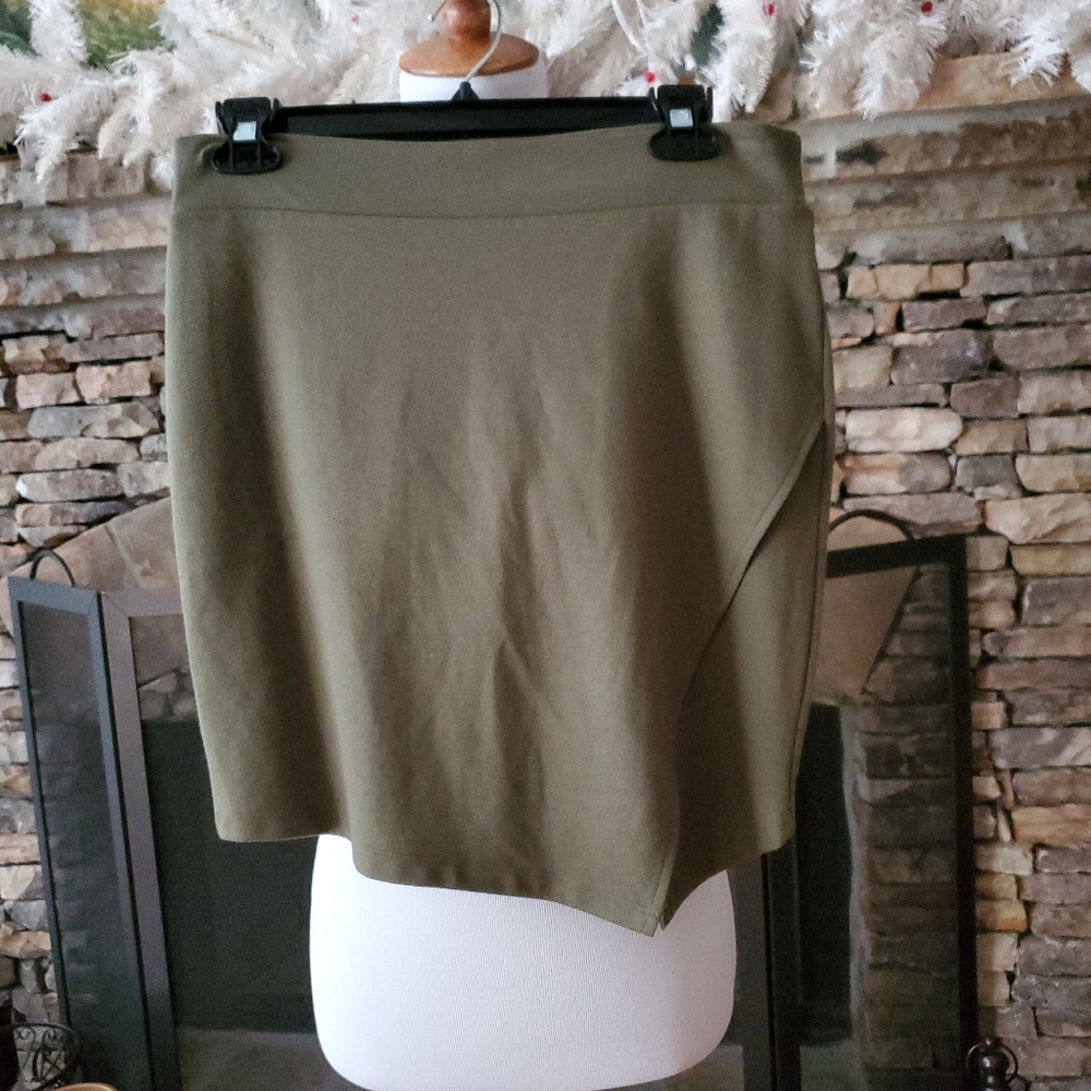 Forever 21 Olive  Short Skirt